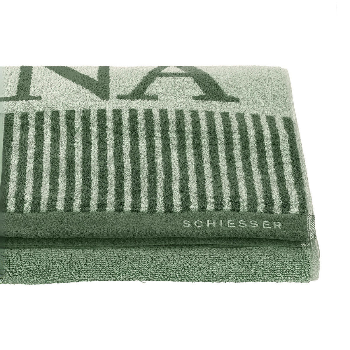 SAUNATUCH Rom - 75 x 200 cm - Hellgrün - Hellgrün, Textil (75/200cm) - SCHIESSER