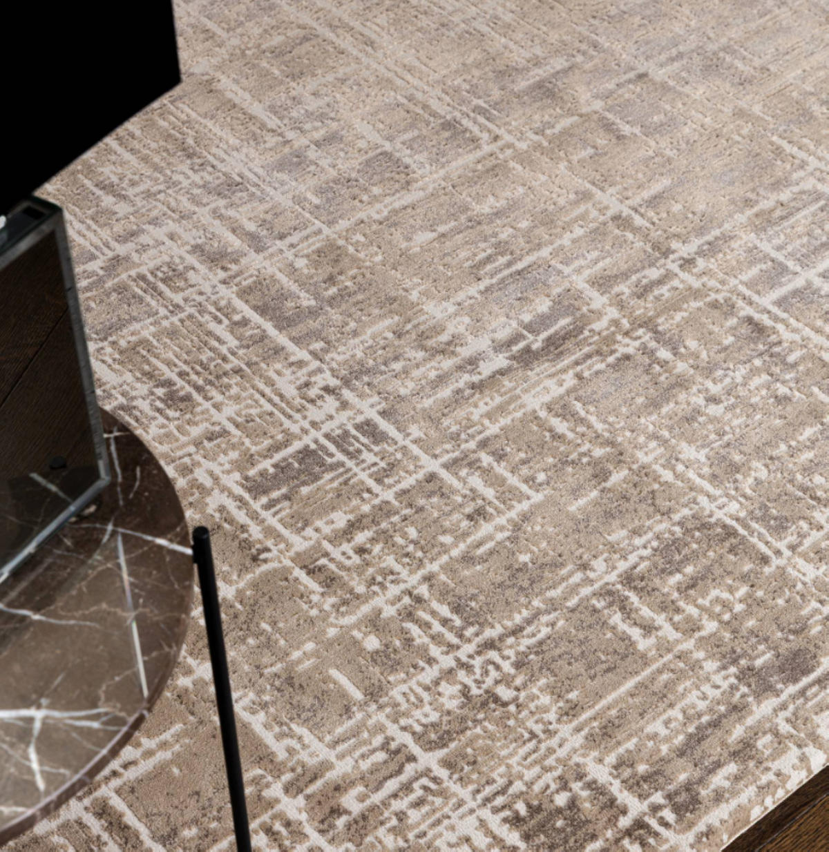 TEPPICH modern Wohn-/Schlafzimmer ZUKA SYNO Beige 80 x 150 cm - Beige, Textil (80/150cm) - Novatrend