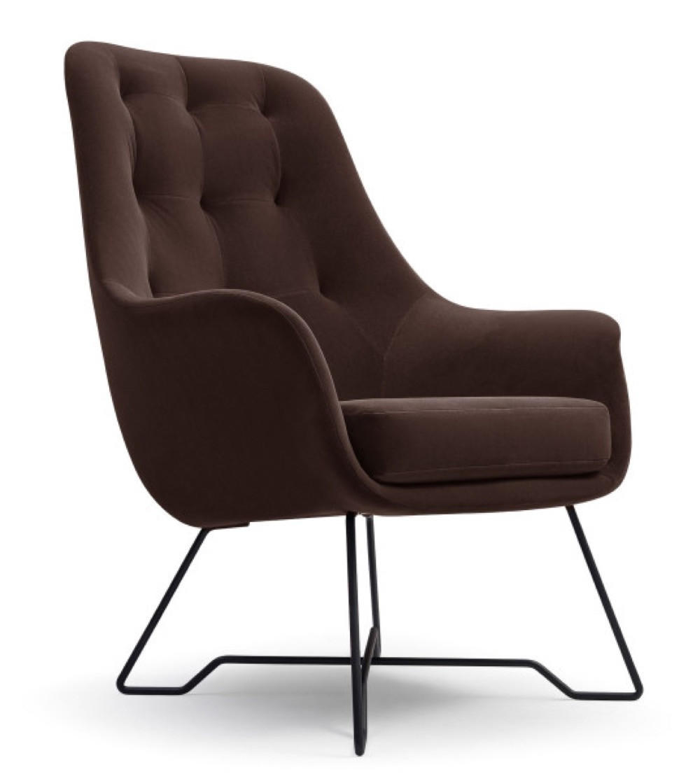Sepro Meble Sessel Braun 72.5x101.5x83 cm