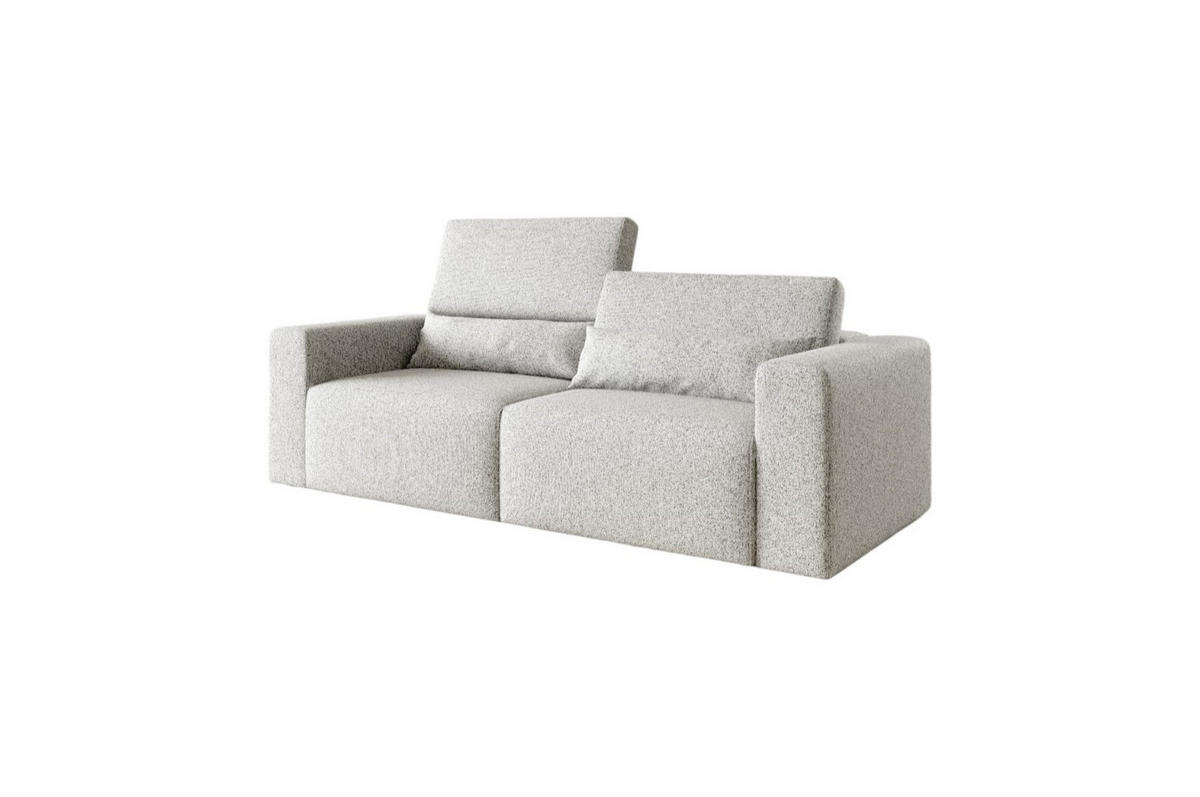 SOFA Modular Premium Grau - Creme/Schwarz, Holz/Holzwerkstoff (225/97/103cm) - Furnisell