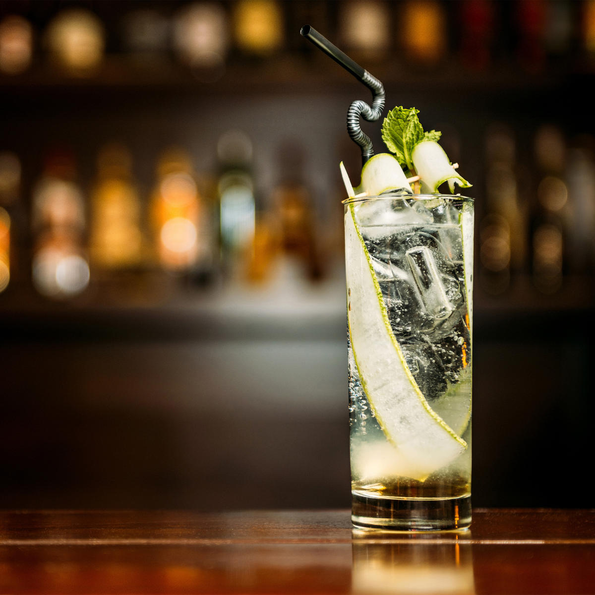 12xLONGDRINKGLÄSER - Transparent, Glas (0.3L) - Relaxdays