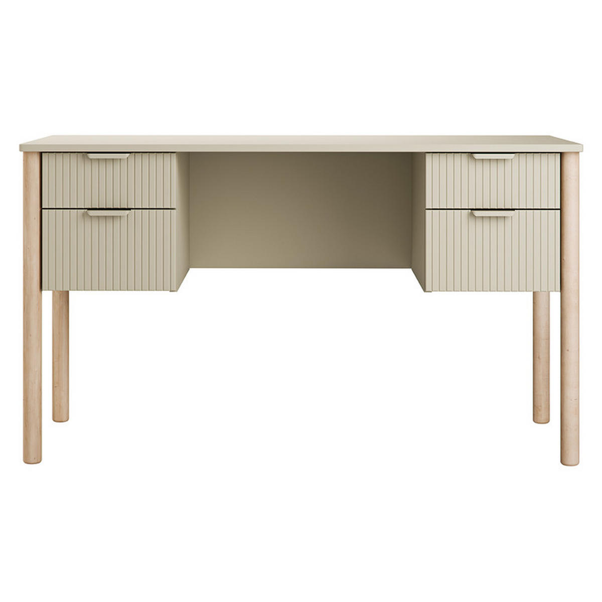 PSACÍ STŮL Miloo Béžová - béžová, kompozitní dřevo (62.5/125/75cm) - Petits-meubles