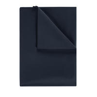 BETTTUCH ohne Gummi 240/275 cm, in Dunkelblau - Dunkelblau, Textil (275/240cm) - Blumtal
