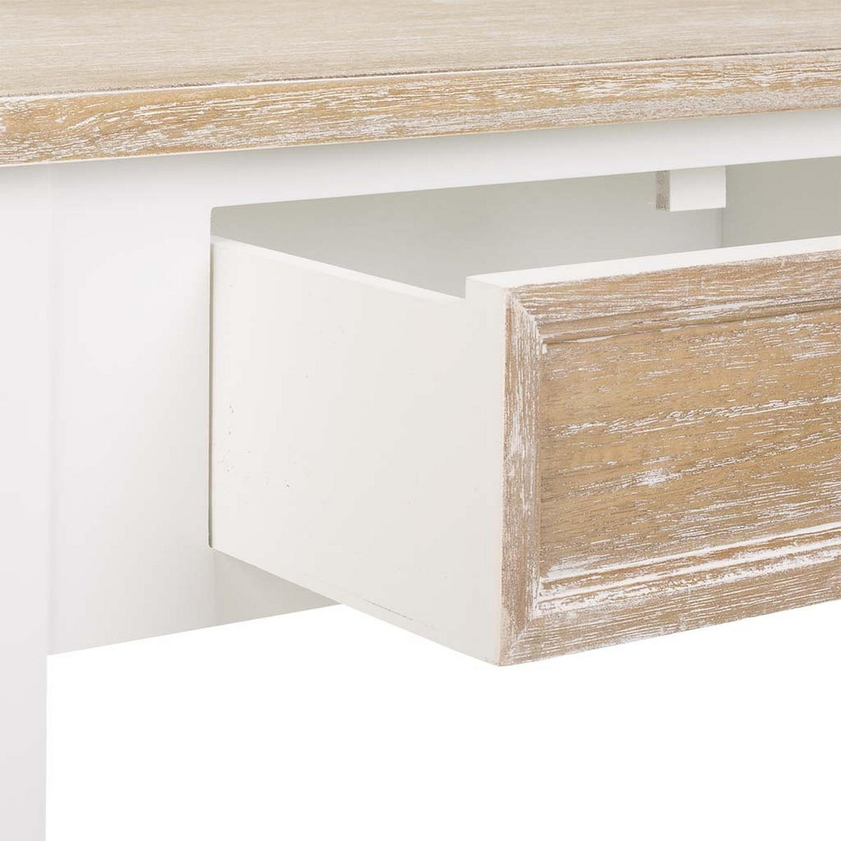 KONSOLENTISCH aus Holz, weiß, 100x40x78cm - Multicolor, Holz (40/100/78cm) - Wanderlust