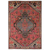 KURZFLOR DESIGNER TEPPICH MODERN VINTAGE ORIENT MUSTER - Pink/Rot, Textil (120/170cm) - Pergamon