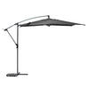 GARTENSCHIRM Manoa 300 cm - Anthrazit, Metall (292/306cm)