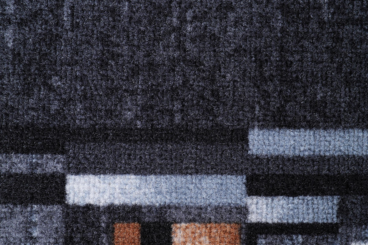 TEPPICHLÄUFER Anti-Rutsch Hellgrau rutschfest Gummiunterlage 67/700 cm - Hellgrau, Textil (67/700cm) - Tapiso