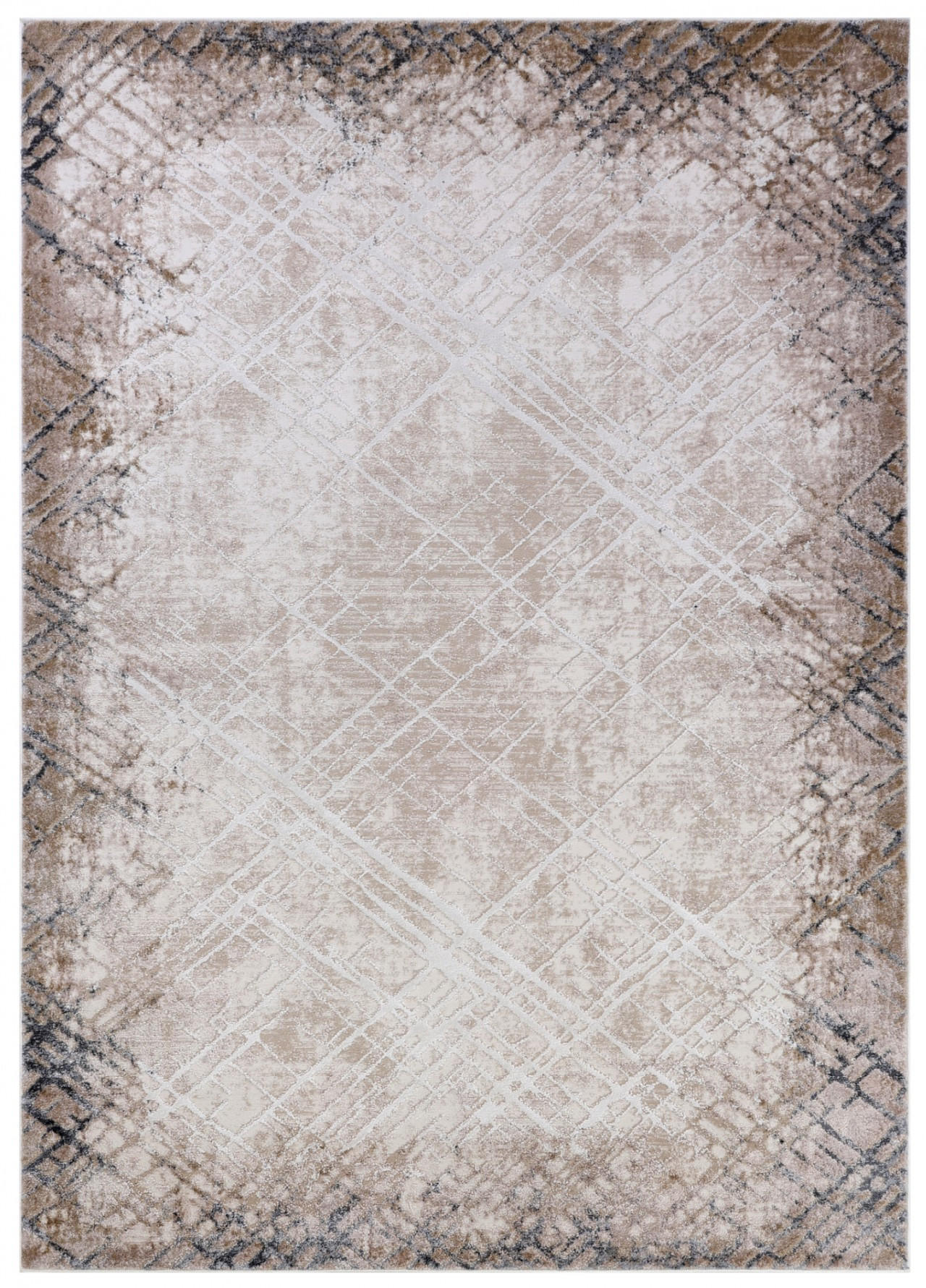 KOBEREC béžový hnědý krémový - 80 x 150 cm - světle hnědá, textil (80/150cm) - Mazovia