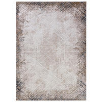 KOBEREC béžový hnedý krémový - 120 x 170 cm - svetlohnedá, textil (120/170cm) - Mazovia