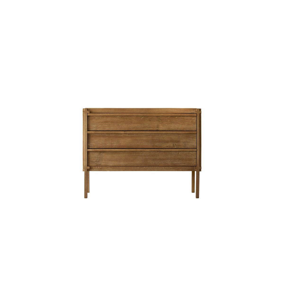 KOMMODE Madi Natur aus Ulme - Naturfarben, Holz (100/76/46cm) - Tikamoon