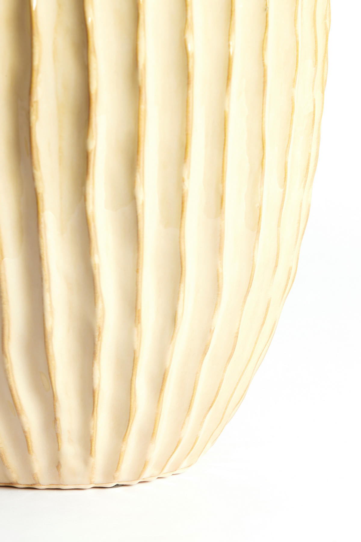 VAZE Talea Braun 25/25/28 cm - Braun, Keramik (28cm) - Light & Living