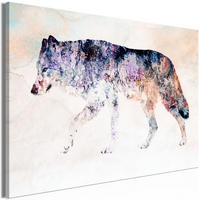 KUNSTDRUCK Bunt 60/40 cm - Multicolor, Textil (60/40cm) - KUNSTLOFT