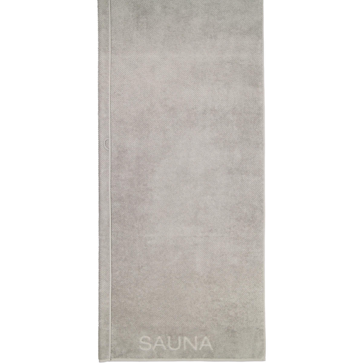 SAUNATÜCHER PURE 6501 STEIN - 727 - Grau, Textil (80/200cm) - Cawoe