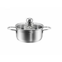 BRATENTOPF Josie, Edelstahl, induktion, 2 Liter, Ø 20 cm, Höhe 9 cm - Silberfarben, Metall (20cm) - KOPF