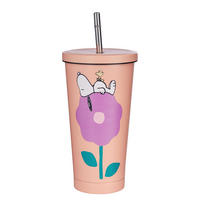 TRINKBECHER Peanuts - Orange, Metall (0.5L) - Butlers