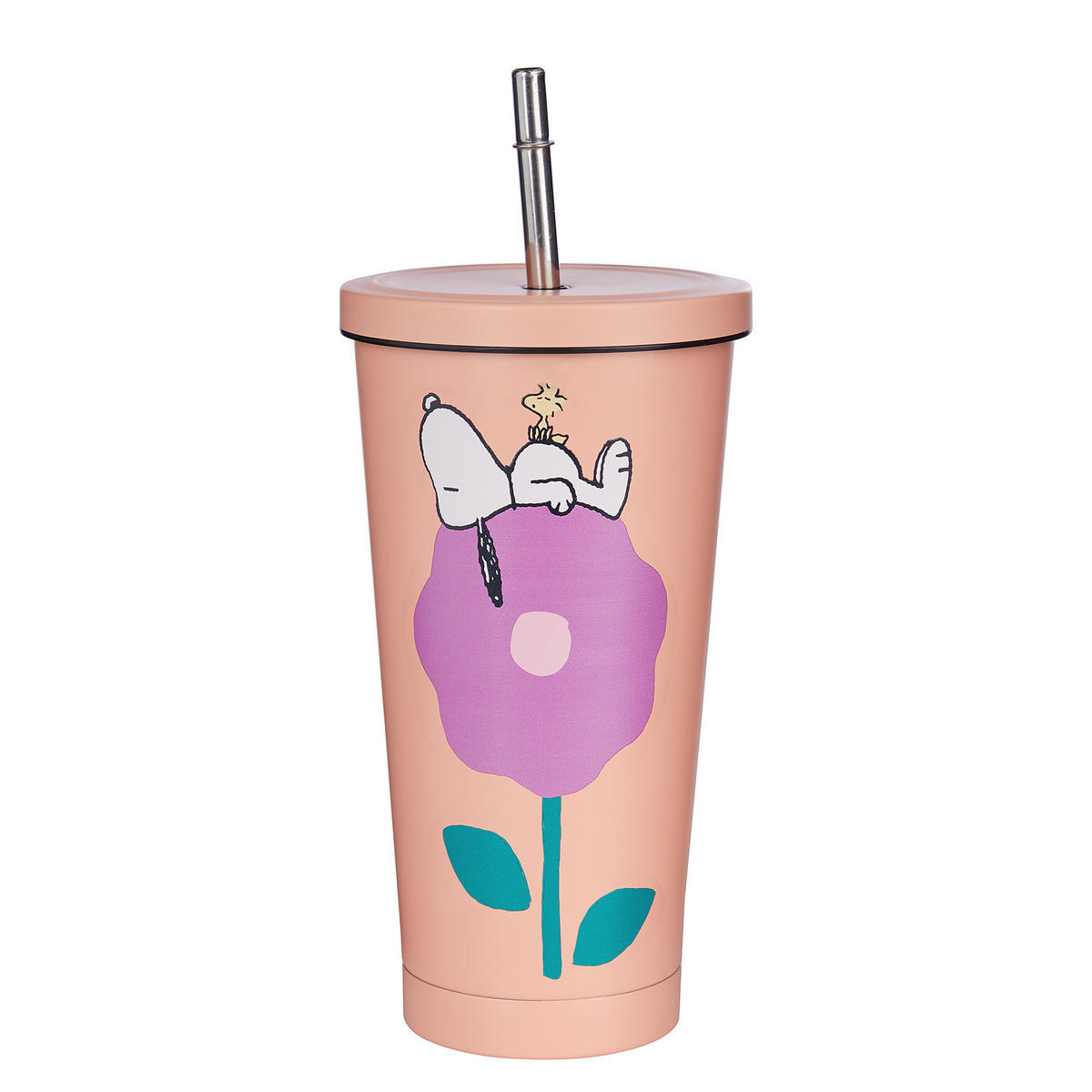 TRINKBECHER Peanuts - Orange, Metall (0.5L) - Butlers