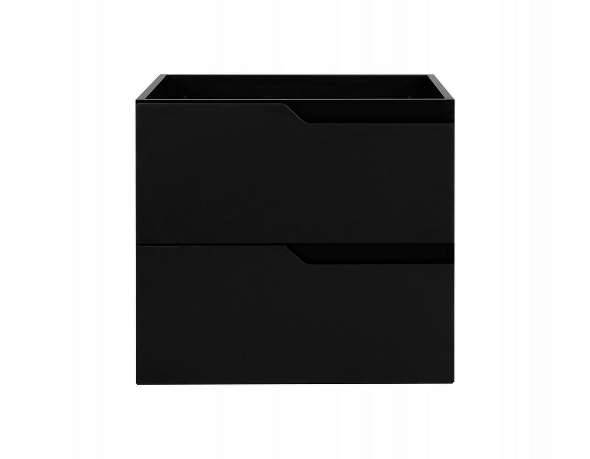 WASCHBECKUNTERSCHRANK MODERN 120 cm mit Arbeitsplatte Farbe: Eichen Craft - Schwarz - Eichefarben/Schwarz, Holzwerkstoff (120/57/46cm) - Rodan