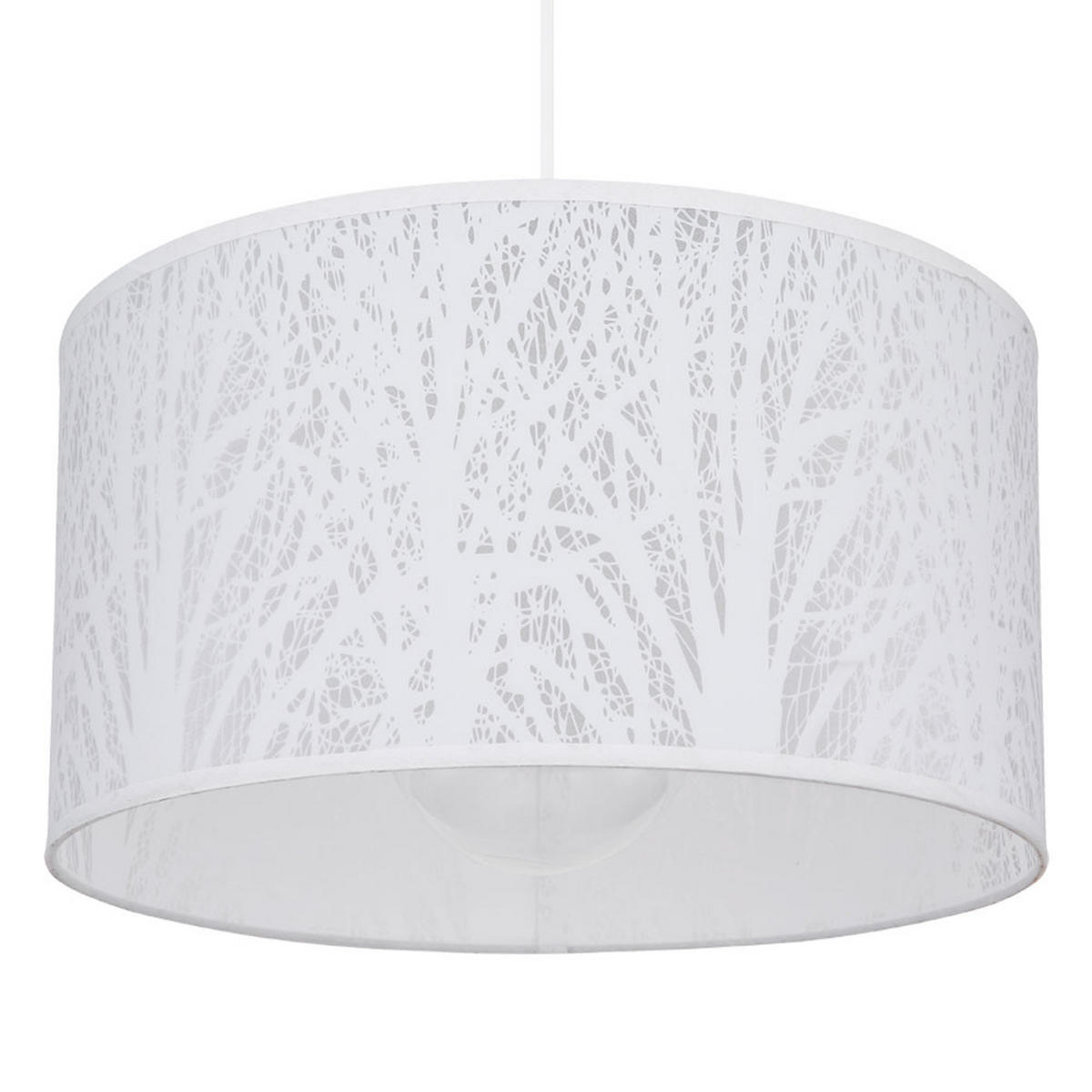 LED HÄNGELEUCHTE PINNI Metall Weiß - Weiß, Metall (38/38/120cm) - Globo Lighting