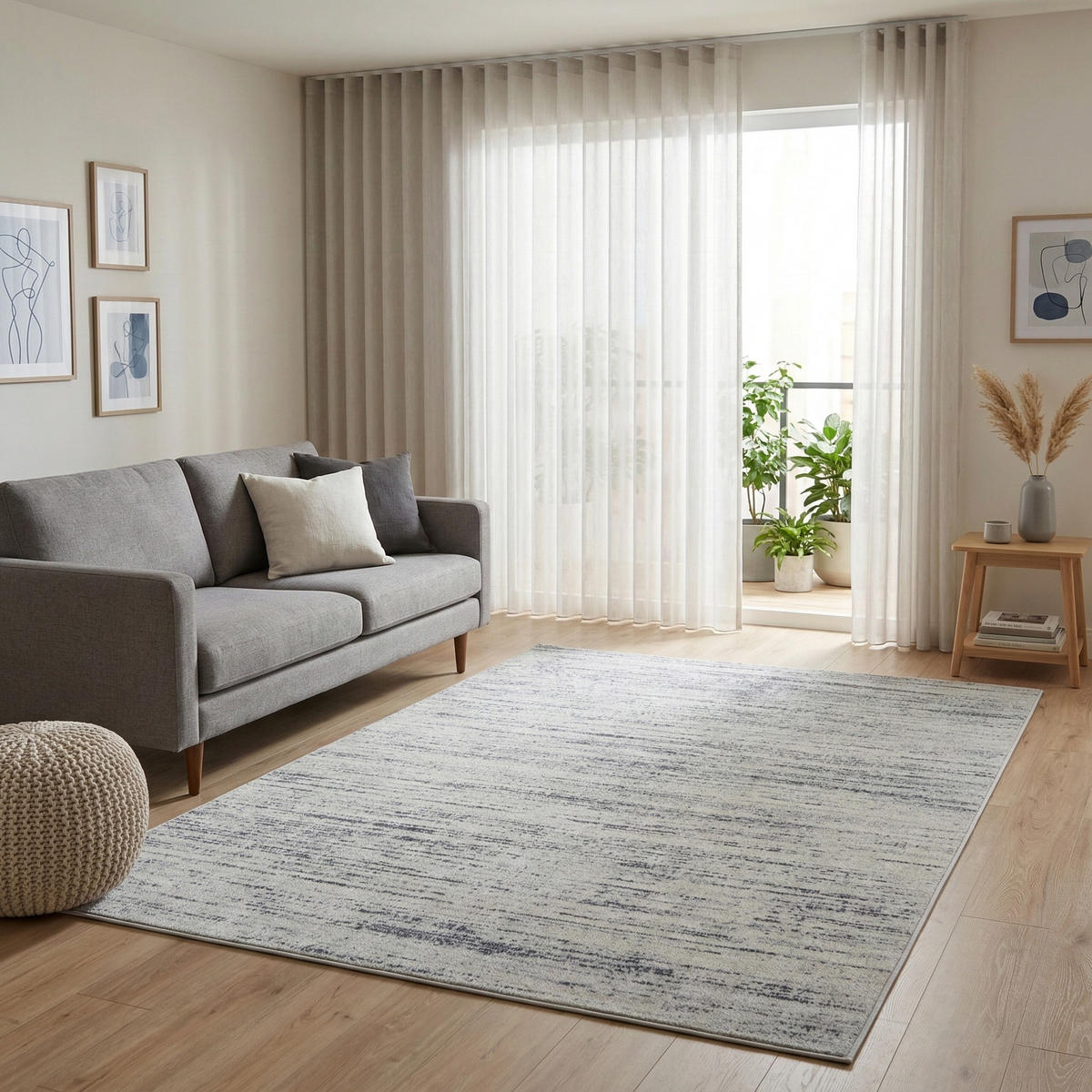 VINTAGE-TEPPICH MILANO 200/290 cm Beige - Grau, Naturmaterialien/Textil (200/290cm) - Consilio Concept