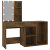 SCHMINKTISCH Cole 75/40/80 cm - Taupe, Holzwerkstoff (75/80/40cm) - Nettlife