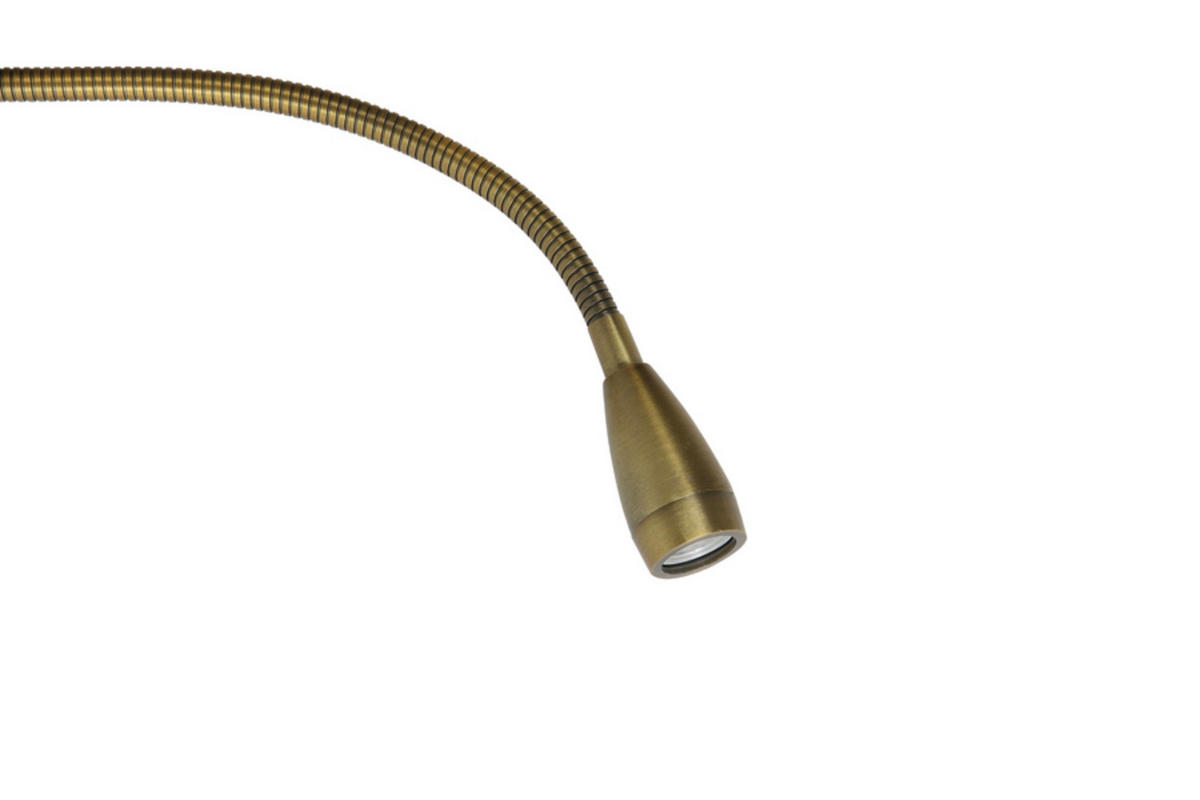 WANDLEUCHTE Regina Bronze 20/11/35 cm - Bronzefarben, Metall (11/35/20cm) - Light & Living