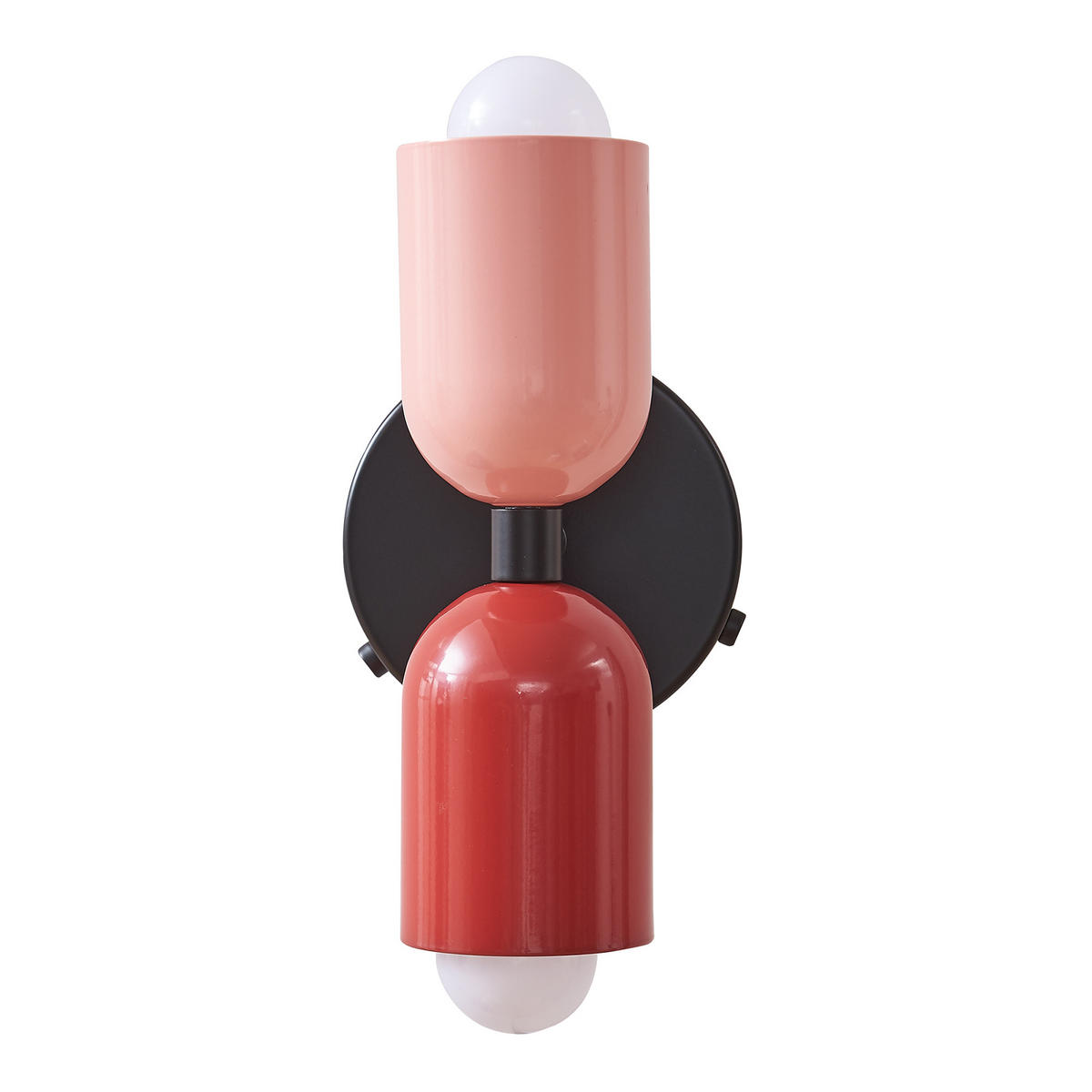 NÁSTĚNNÉ SVÍTIDLO Trorlos - růžová/červená, kov (12/22/12cm) - lux.pro