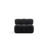 MODUL Bellis aus Boucle graphit - Graphitfarben, Textil (94/70/94cm) - Micadoni