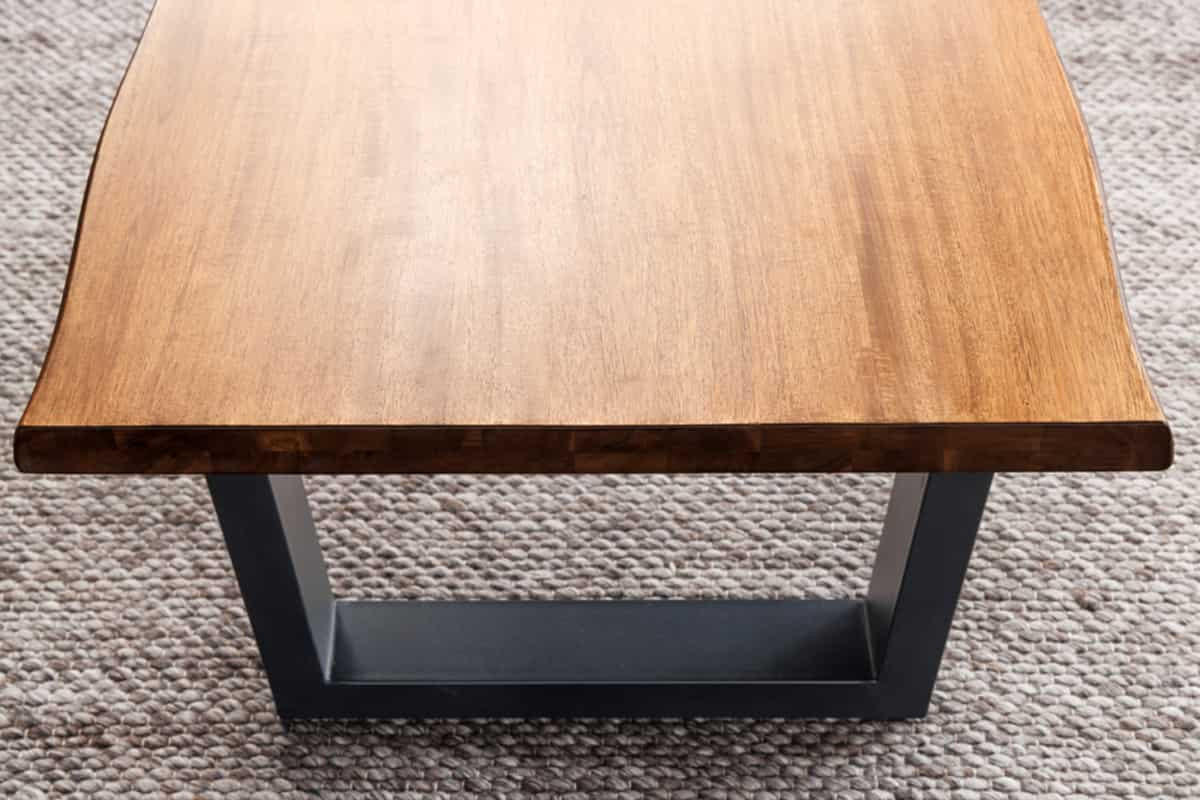 COUCHTISCH GENESIS Akazie rechteckig Braun 110cm - Braun, Holz/Metall (59/110/45cm) - riess-ambiente