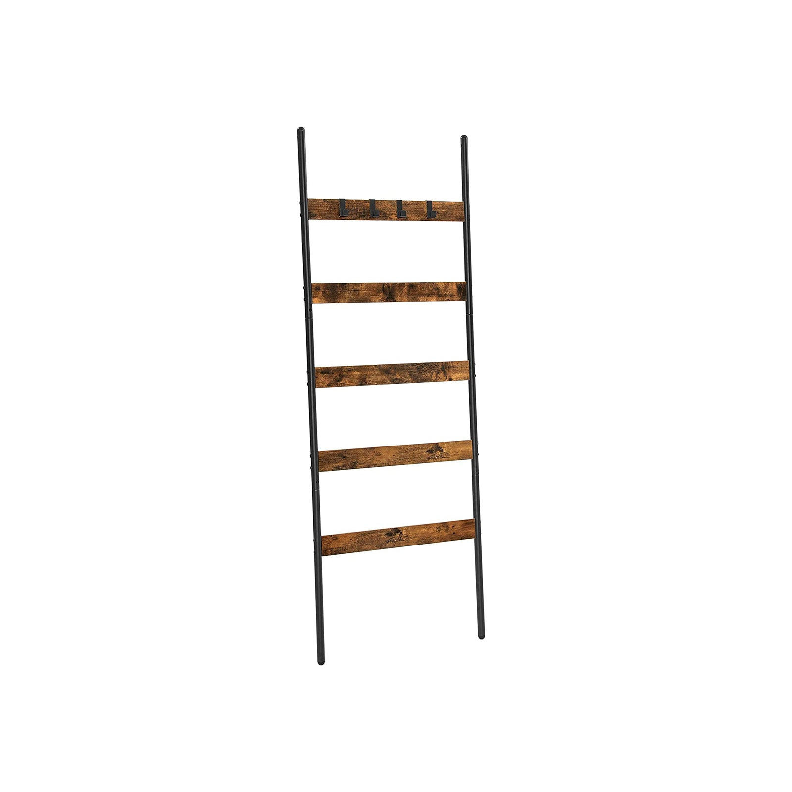 HANDTUCHLEITER HANDTUCHREGAL - Braun, Holzwerkstoff (178/2/65cm) - Hansiro