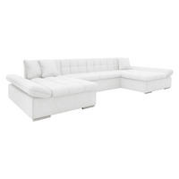 WOHNLANDSCHAFTEN Alia - Creme, Holz/Textil (360/75/160cm) - MIRJAN24