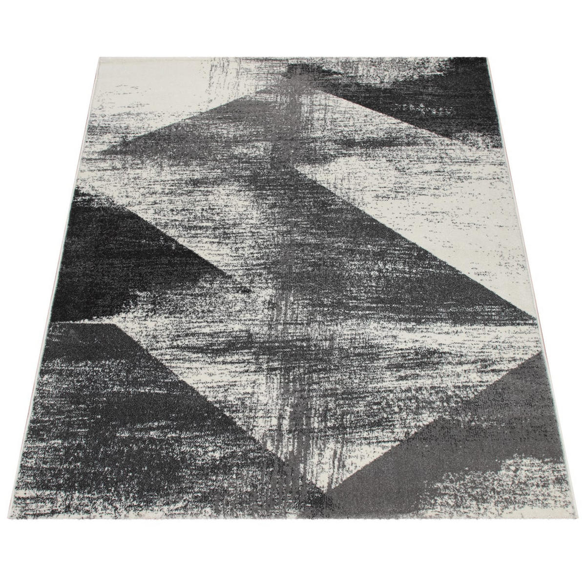 KURZFLORTEPPICH 60/100 cm Mero 102 - Anthrazit, Kunststoff (60/100cm) - Paco Home