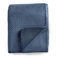 TAGESDECKE Zemi dunkelblau 220/240 cm - Dunkelblau, Textil (220/240cm) - Homla