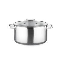 TOPF Silber 30/20/10 cm MR351420 - Silberfarben, Metall (20cm) - Maestro 