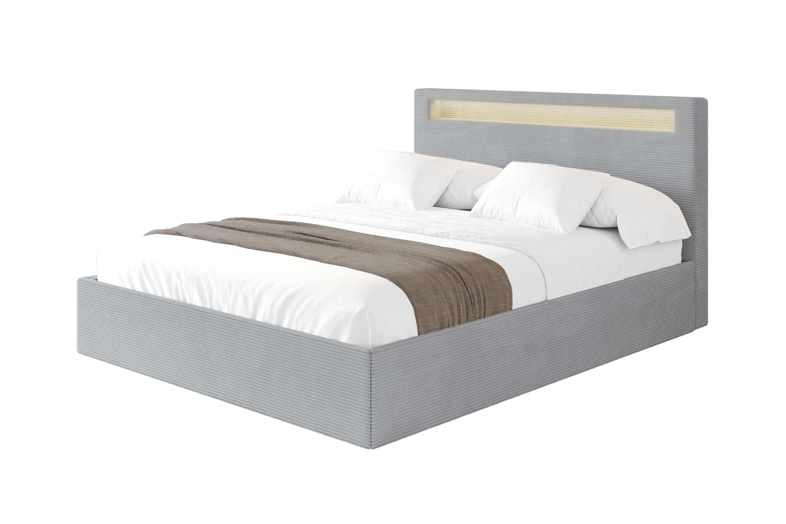 Altdecor Polsterbett Alu 180x200 cm