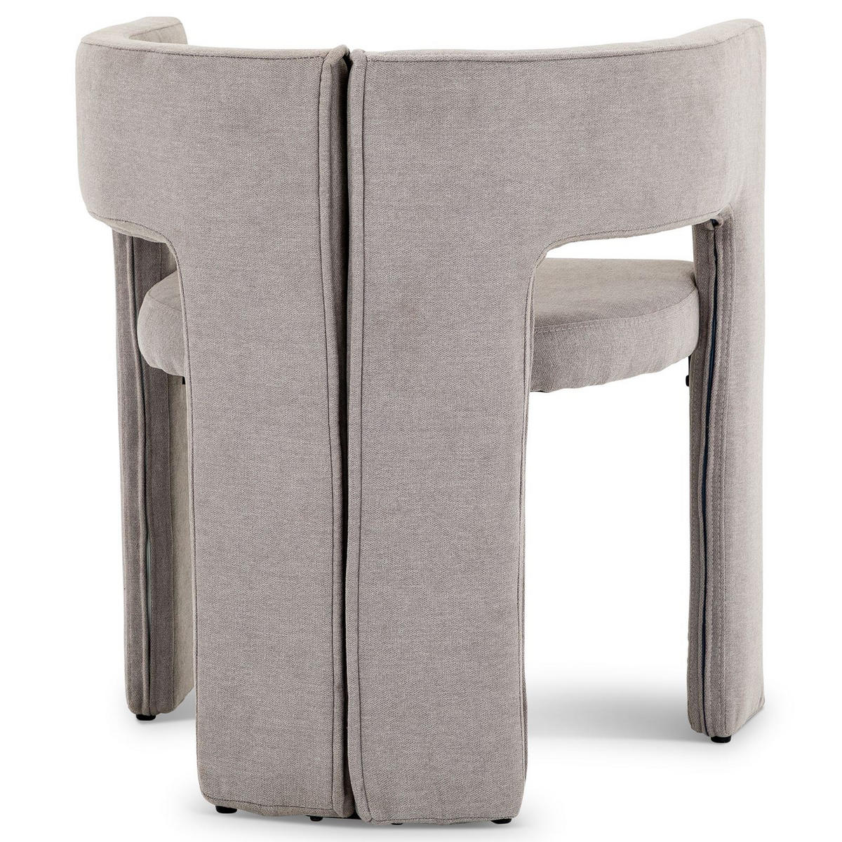 ESSZIMMERSTUHL EVIE grau - Grau, Textil (63/71/55cm) - IDIMEX
