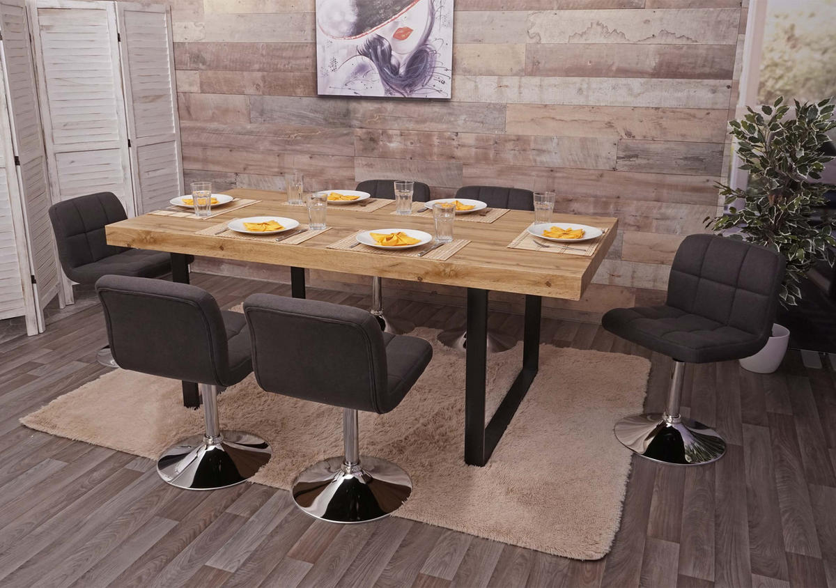 ESSZIMMERSTUHL Anthrazit - Anthrazit, Textil (45/78/48cm) - MCW