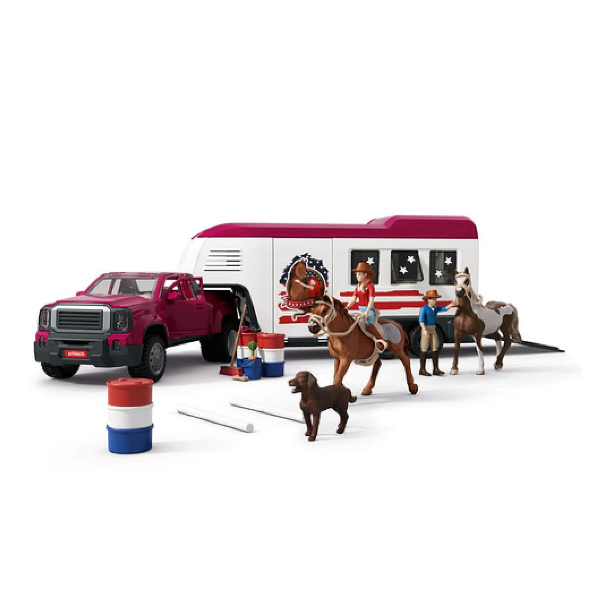 Schleich Spielfigur Rot 11x23x57 cm