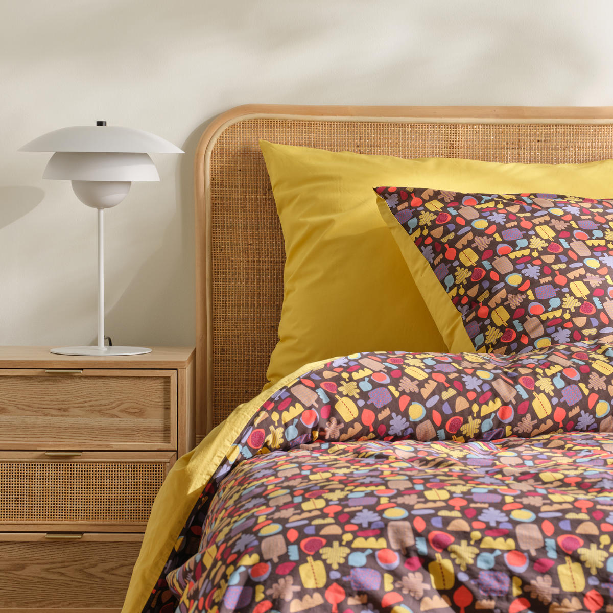 BETTWÄSCHE Skautumn - Dunkelbraun, Textil (160/200cm) - home&you