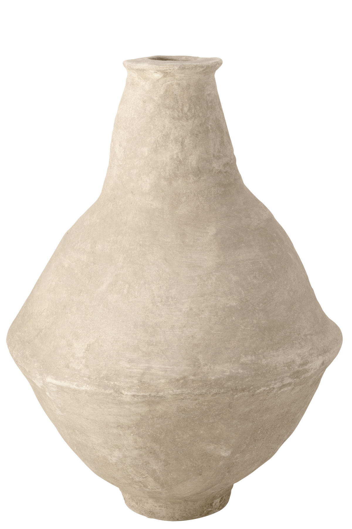 VASE CHAD - Papier - Weiß - XL - 90 cm hoch - Weiß, Papier (90cm) - J-Line