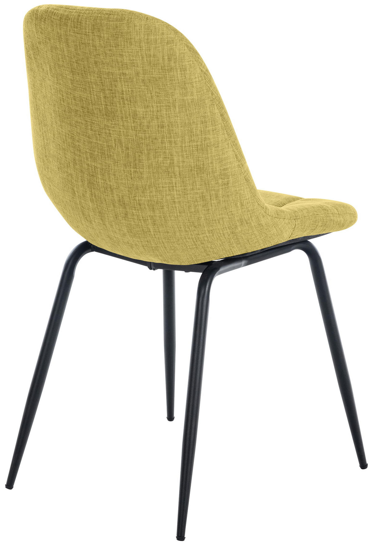 STUHL Stoff hellgrün - Schwarz/Hellgrün, Textil/Metall (46/82/52cm) - CLP