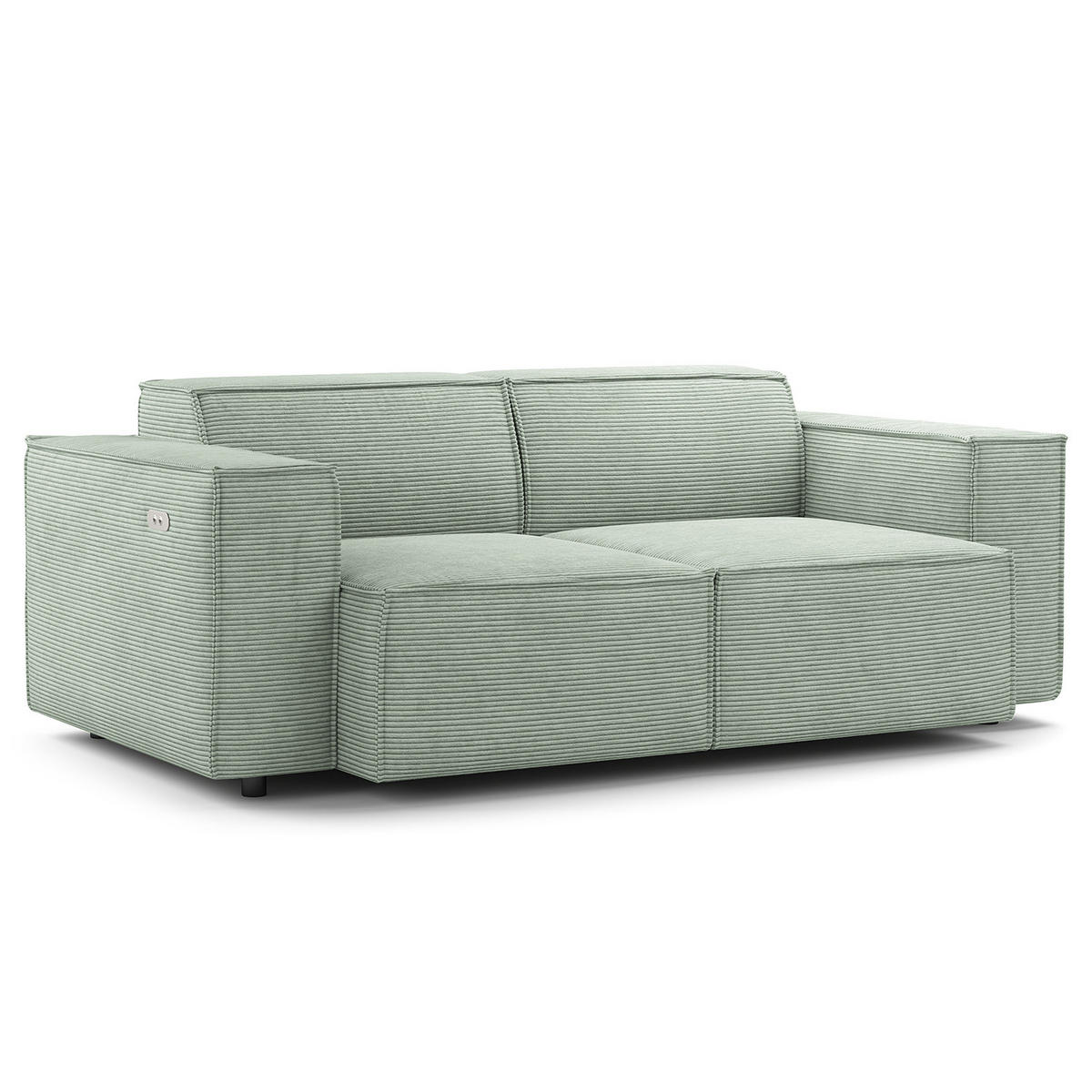 2-SITZER SOFA - Mintgrün, Textil (189/70/96cm) - home24