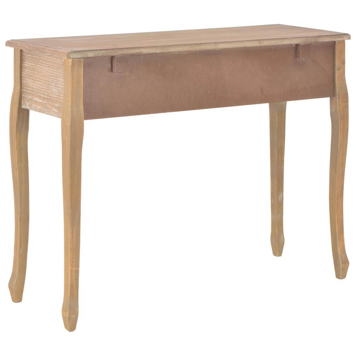 FRISIERTISCH Mit 3 Schubladen Braun - Braun, Holz (100/35/78cm) - vidaXL