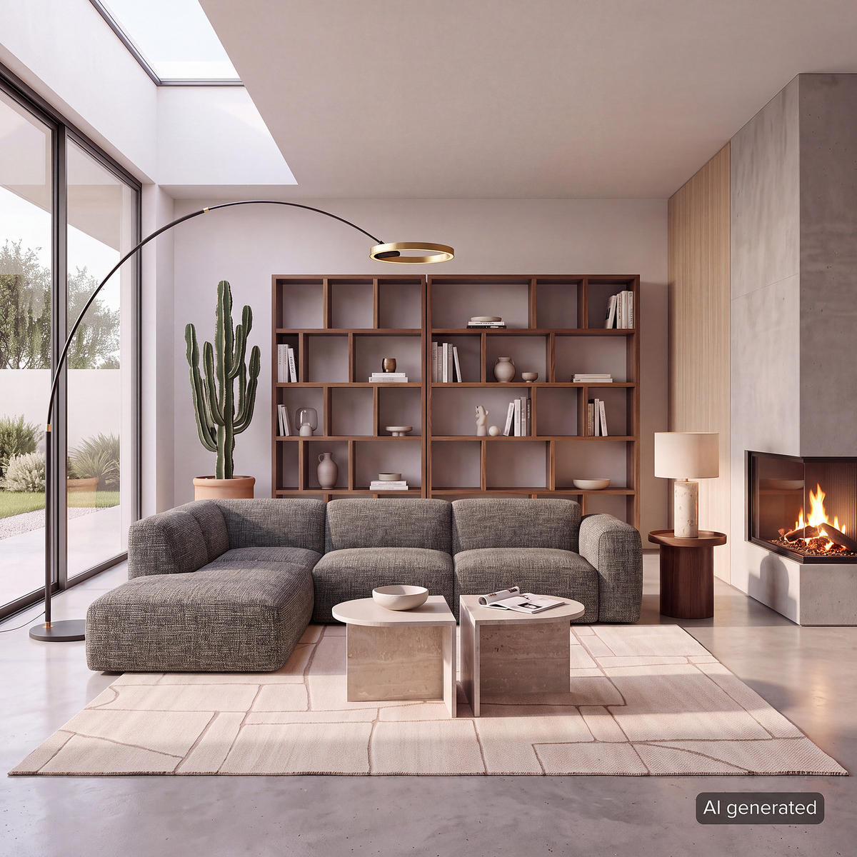 3-SITZER ECKSOFA mit Recamiere - Schwarz/Grau, Kunststoff/Textil (295/231cm) - home24
