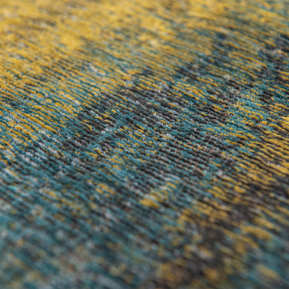 TEPPICH Nymphea Blue Atlantic 240/340 cm - Multicolor, Textil (240/340cm) - Louis De Poortere