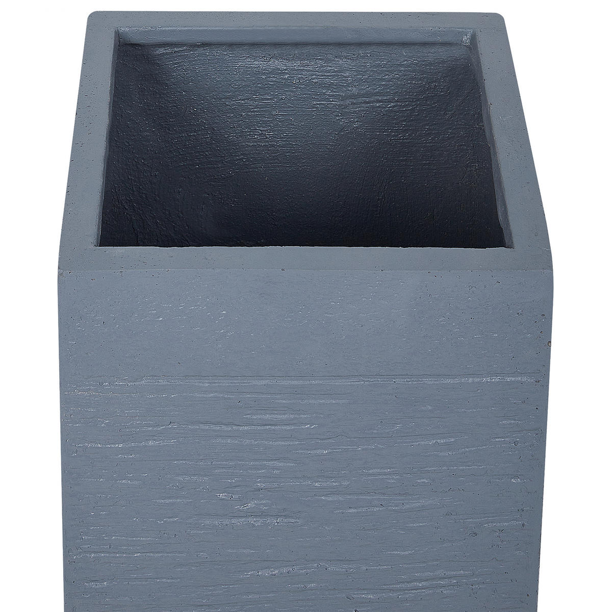 BLUMENTOPF Grau Dion - Grau, Naturmaterialien (60cm) - Beliani