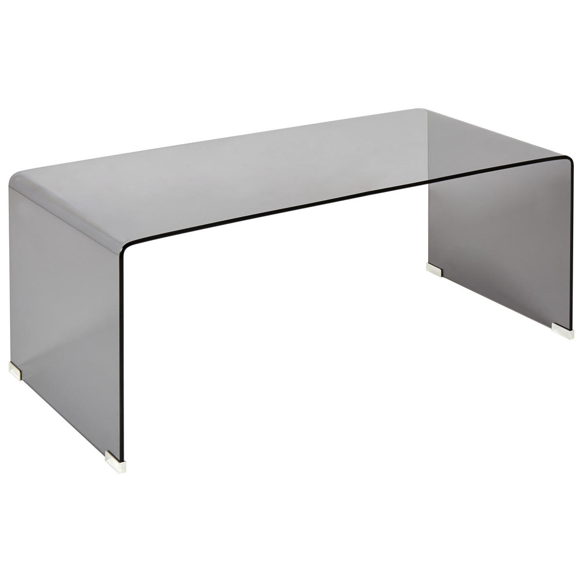 COUCHTISCH Schwarz Kendall - Schwarz, Glas (100/50/40cm) - Beliani