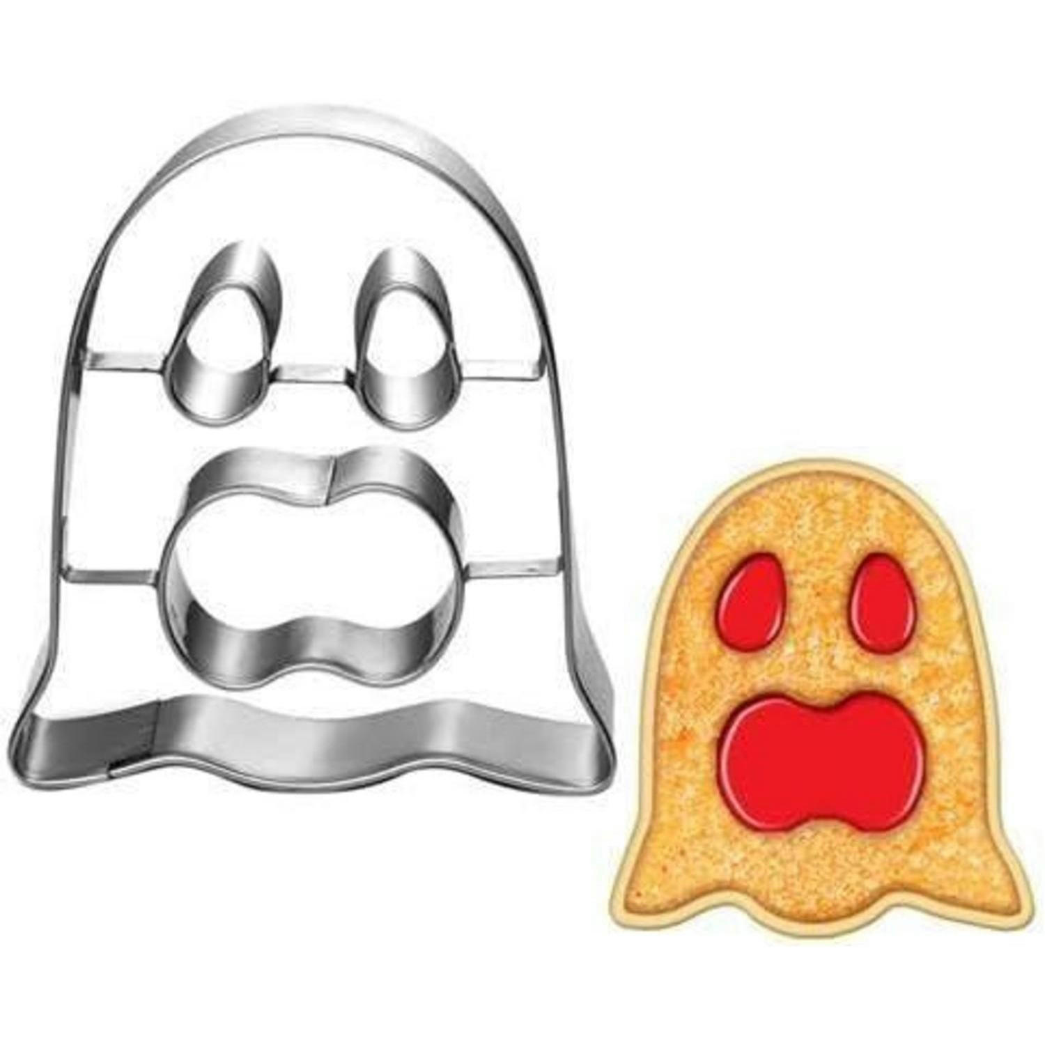 AUSSTECHER Set Halloween 6-teilig 6.5cm - Silberfarben, Metall (5.5/2/6.5cm)