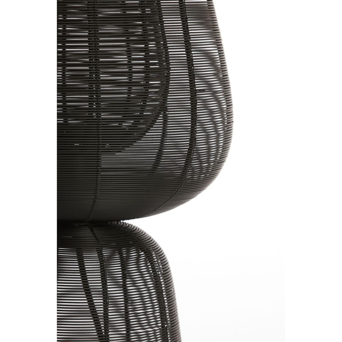 TISCHLAMPE ABOSO Schwarz 24/24/54 cm - Schwarz, Metall (24/24/54cm) - Light & Living