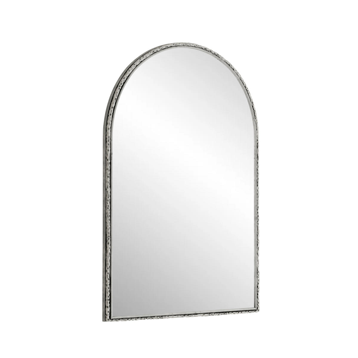 BOGEN Spiegel 91cmx61cmx2.5cm Silber-Wandspiegel für Badezimmer,Schminkbereich oder Wanddeko - Silberfarben, Glas (2.5/91/61cm) - Modfu
