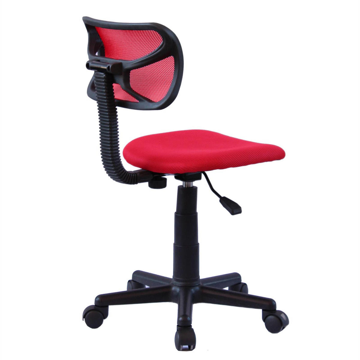 KINDERDREHSTUHL MILAN - Rot, Kunststoff/Textil (42/85/48cm) - IDIMEX